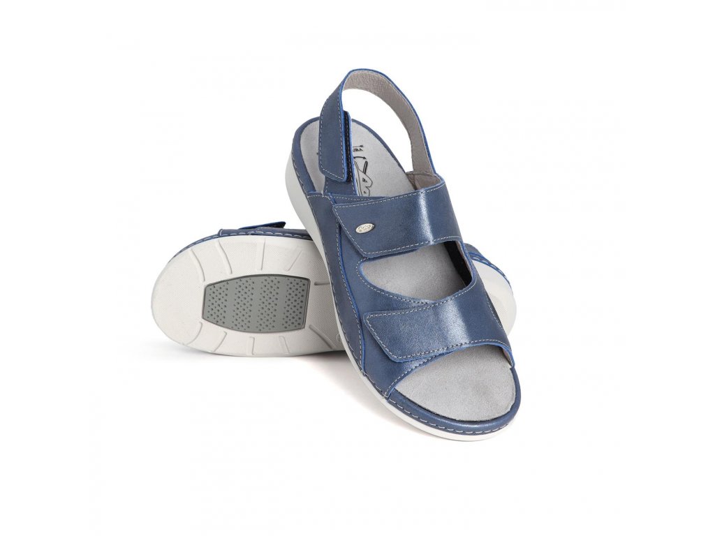Dámské zdravotní sandály Batz Tilda blue