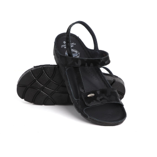 Batz dámské zdravotní sandály Miri Black camouflage